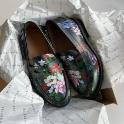 SASSY SHOES | SEPATU DOCMART PRIA | DOCMART MEN MOTIF BUNGA